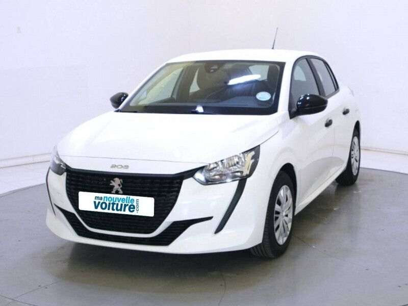Blanc Utilisé 2022 Peugeot 208 S Citadine | 13 390 € (Bon prix) - Image 1/4