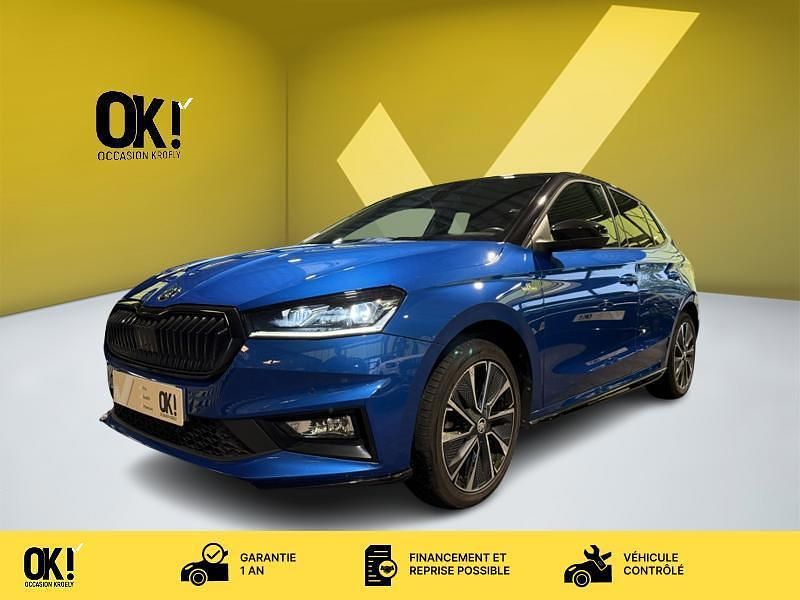 Bleu Utilisé 2022 Skoda Fabia Monte Carlo Citadine | 19 980 € (Prix assez cher) - Image 1/4