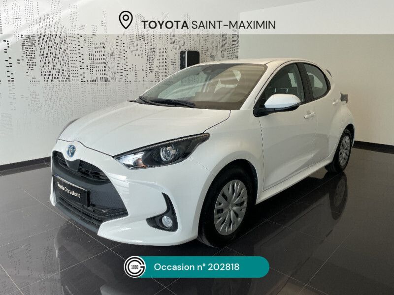 Blanc Utilisé 2022 Toyota Yaris Hybrid Business Edition Citadine | 19 190 € (Bon prix) - Image 1/4