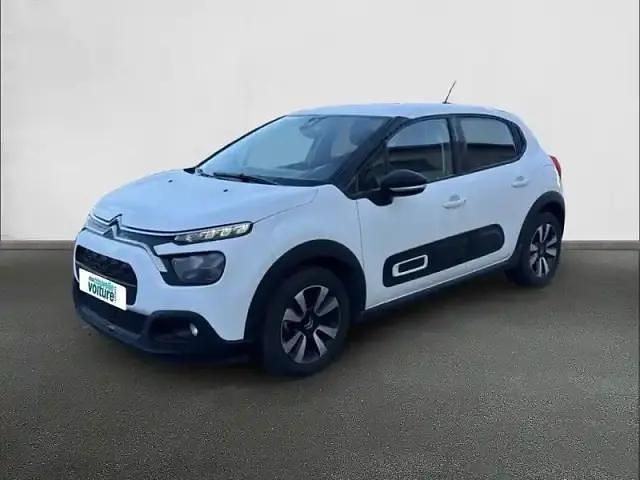 Blanc Utilisé 2023 Citroën C3 Shine Citadine | 11 990 € (Prix juste) - Image 1/4