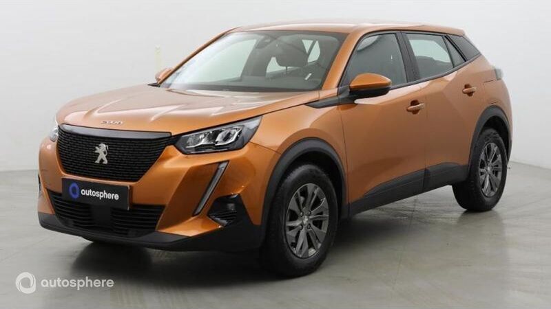Orange Utilisé 2020 Peugeot 2008 Active SUV | 13 499 € (Prix juste) - Image 1/4
