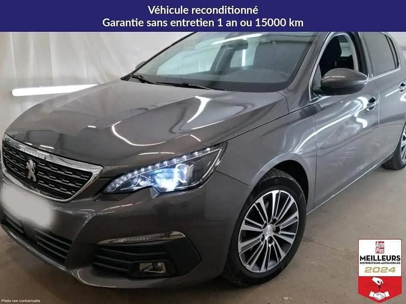 Gris Utilisé 2020 Peugeot 308 Allure Berline | 11 900 € (Super prix) - Image 1/4
