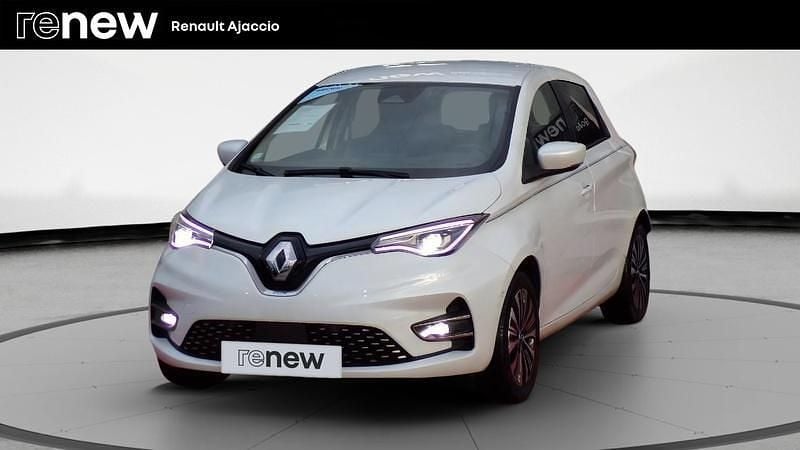 Blanc Occasion 2020 Renault Zoe Exception Citadine | 6 900 € (Super prix) - Image 1/4