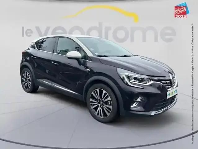 Occasion Renault Captur Initiale Paris 2020 Noir améthyste/blanc albatre SUV
