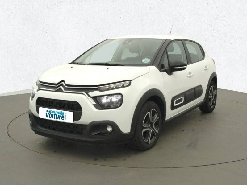 Blanc Utilisé 2024 Citroën C3 PureTech Citadine | 12 990 € (Prix juste) - Image 1/4