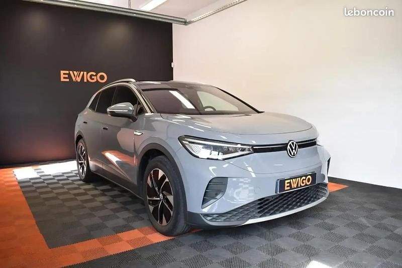 Gris Utilisé 2021 VW ID.4 Pro Performance SUV | 28 390 € (Prix assez cher) - Image 1/4