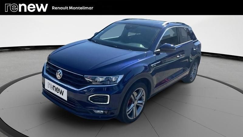 Bleu Utilisé 2020 VW T-Roc R-line SUV | 25 490 € (Prix juste) - Image 1/4