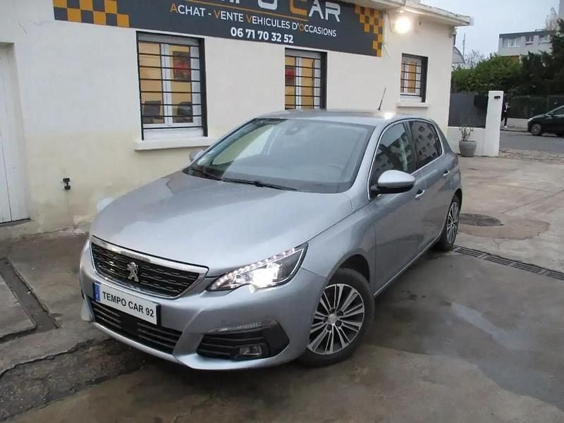Gris Utilisé 2021 Peugeot 308 Allure Berline | 12 490 € (Bon prix) - Image 1/4