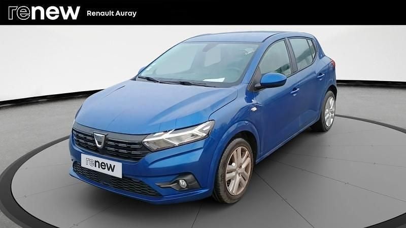 Bleu Occasion 2021 Dacia Sandero Comfort Citadine | 9 990 € (Super prix) - Image 1/4
