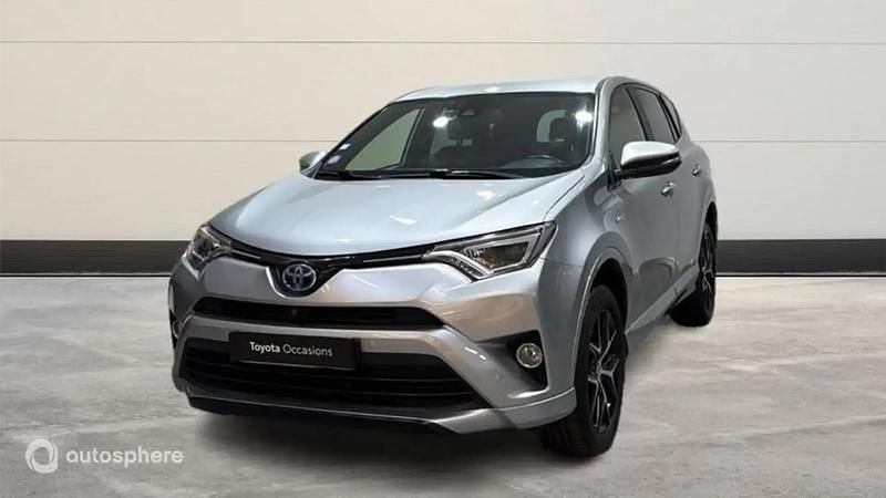 Gris Utilisé 2017 Toyota RAV4 Hybrid SUV | 21 999 € (Prix juste) - Image 1/4