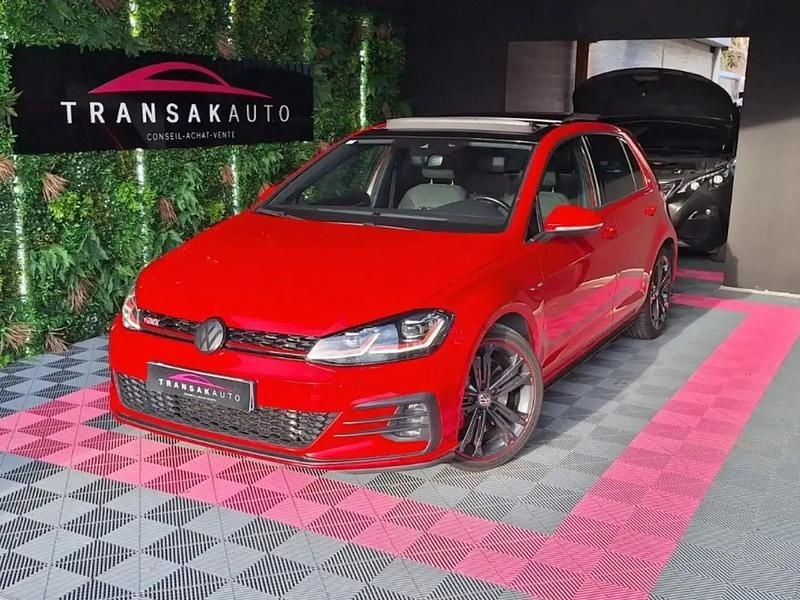 Rouge Occasion 2018 VW Golf GTI Berline | 21 990 € (Bon prix) - Image 1/4