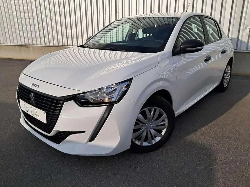 Blanc Utilisé 2021 Peugeot 208 Citadine | 11 555 € (Prix juste) - Image 1/4