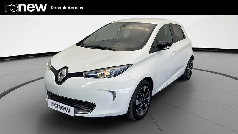 Blanc Utilisé 2019 Renault Zoe Intens Citadine | 7 990 € (Bon prix) - Image 1/4