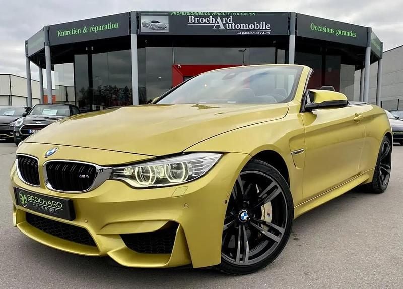 Jaune Occasion 2015 BMW M4 Sport Line Cabriolet | 47 900 € (Prix juste) - Image 1/4