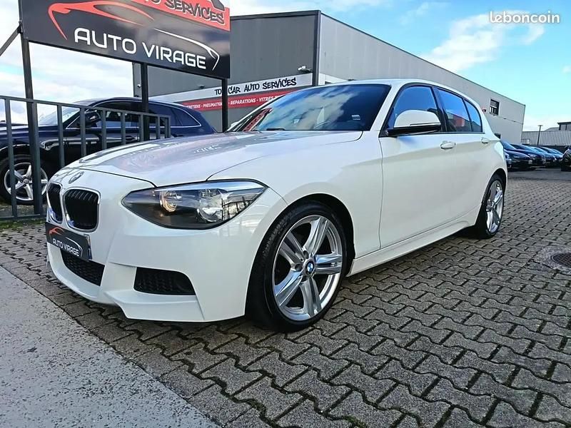 Blanc Utilisé 2013 BMW 116 Citadine | 9 990 € (Prix juste) - Image 1/4