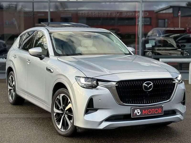 Argent Occasion 2023 Mazda CX-60 Takumi-Line SUV | 37 990 € (Super prix) - Image 1/4