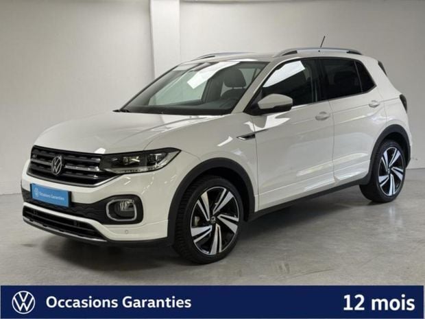 Blanc Utilisé 2022 VW T-Cross R-line SUV | 22 490 € (Bon prix) - Image 1/4