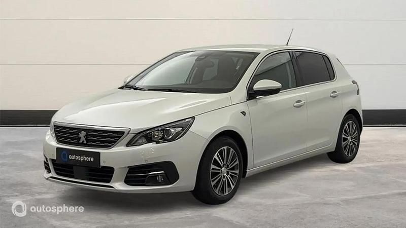 Blanc Utilisé 2020 Peugeot 308 S Berline | 12 499 € (Prix juste) - Image 1/4