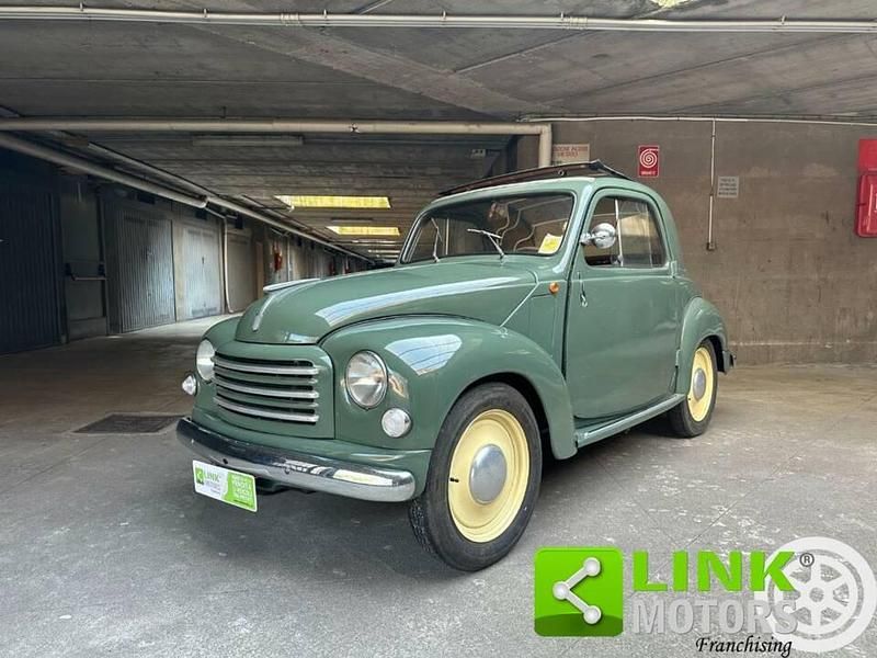 Vert Utilisé 1950 Fiat 500C Cabriolet | 9 900 € - Image 1/4