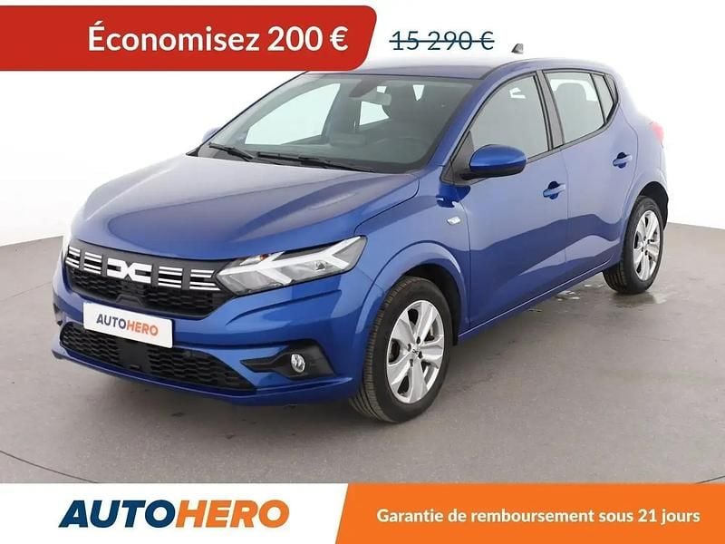Bleu Utilisé 2023 Dacia Sandero Expression Citadine | 15 090 € (Bon prix) - Image 1/2