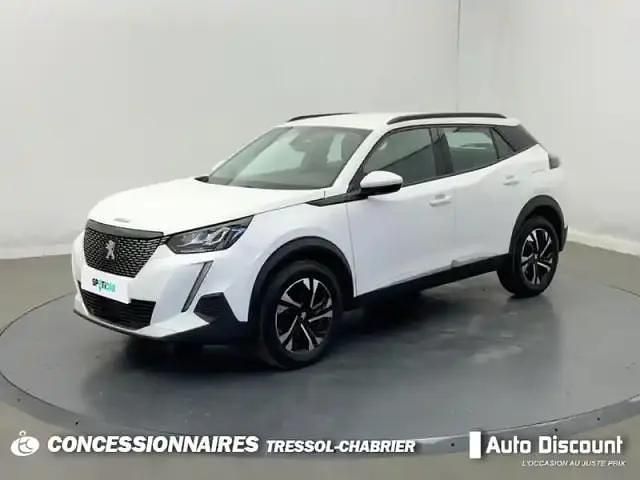 P. opaque blanc Occasion 2020 Peugeot 2008 Active SUV | 12 380 € (Prix juste) - Image 1/4