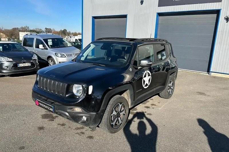 Noir Occasion 2022 Jeep Renegade Trailhawk SUV | 20 490 € (Bon prix) - Image 1/4
