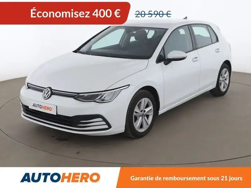 Blanc Utilisé 2020 VW Golf VIII Berline | 20 190 € (Prix juste) - Image 1/2