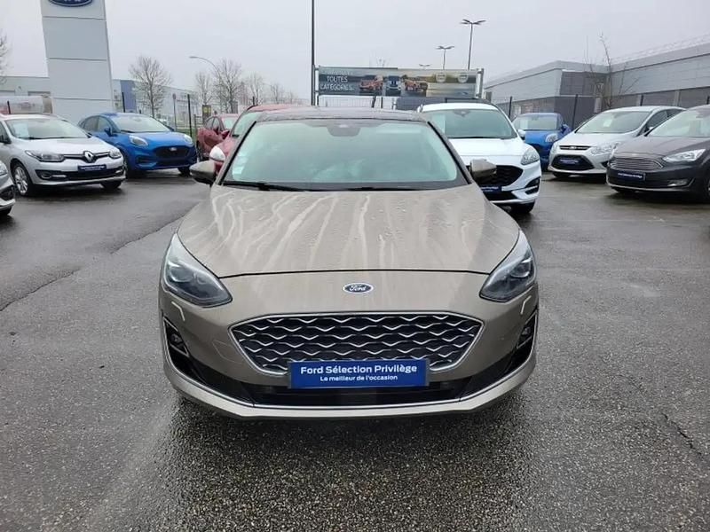 Gris Utilisé 2019 Ford Focus Vignale Berline | 17 490 € (Prix juste) - Image 1/4
