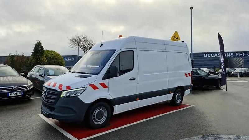 Blanc Occasion 2021 Mercedes Sprinter Van | 27 990 € (Prix juste) - Image 1/4