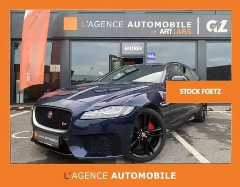 Bleu Utilisé 2019 Jaguar XF Berline | 37 900 € (Prix cher) - Image 1/4