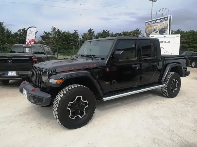 Noir Utilisé 2021 Jeep Gladiator Rubicon Pick-up | 65 000 € - Image 1/4