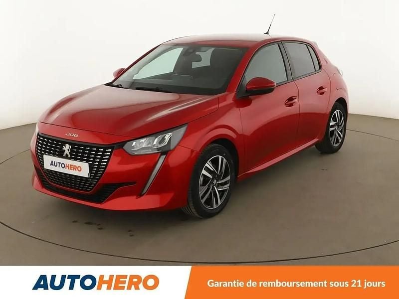 Rouge Utilisé 2020 Peugeot 208 Allure Citadine | 11 090 € (Bon prix) - Image 1/2
