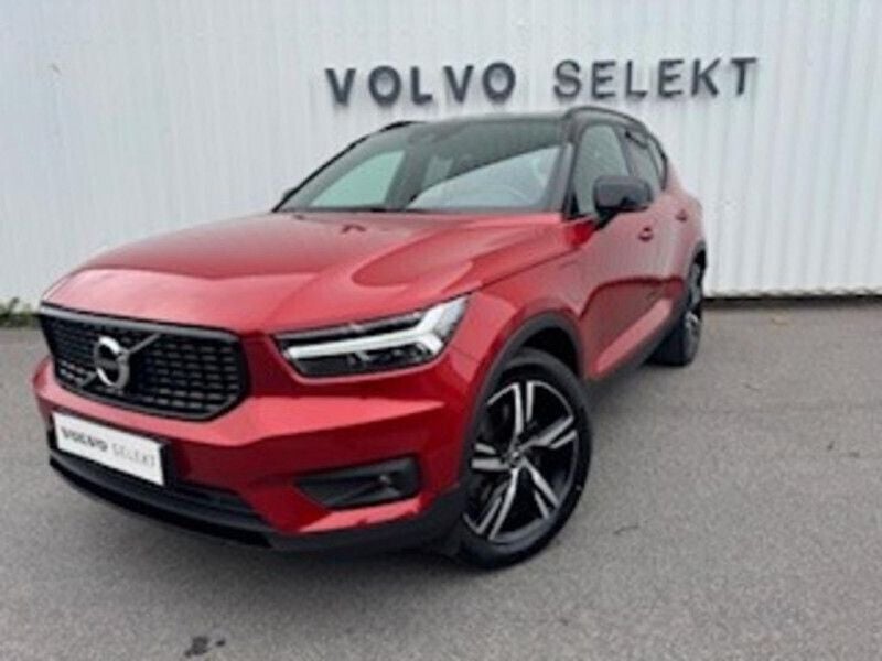 Rouge Utilisé 2021 Volvo XC40 R-Design SUV | 32 990 € (Prix juste) - Image 1/4
