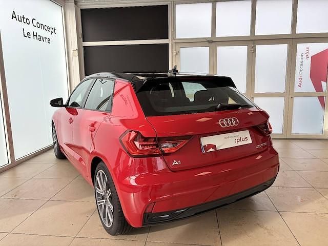 Occasion Audi A1 Sportback Design 95 ch (69 kW) 2025 Rouge progressif métallisé noir mythe métallisé Citadine