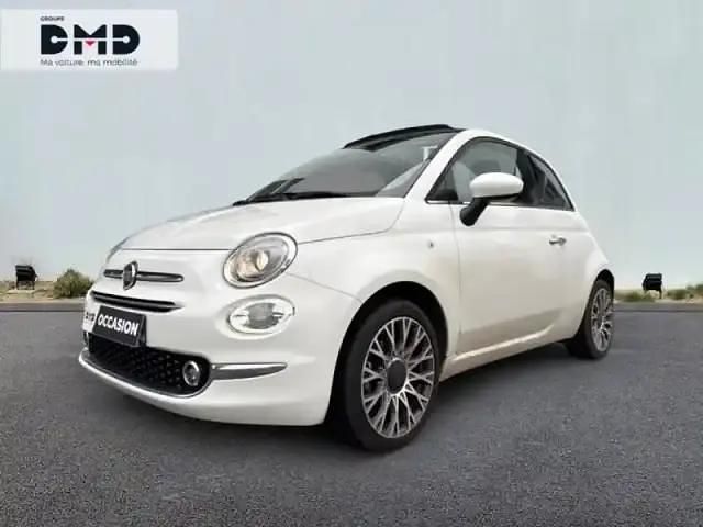 Gris Occasion 2020 Fiat 500C Star Cabriolet | 12 490 € (Prix juste) - Image 1/4
