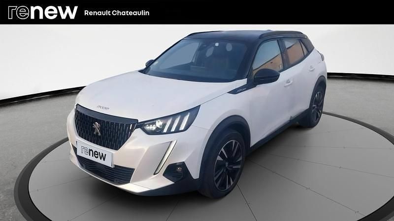 Blanc Utilisé 2020 Peugeot 2008 GT-line SUV | 16 990 € (Prix juste) - Image 1/4