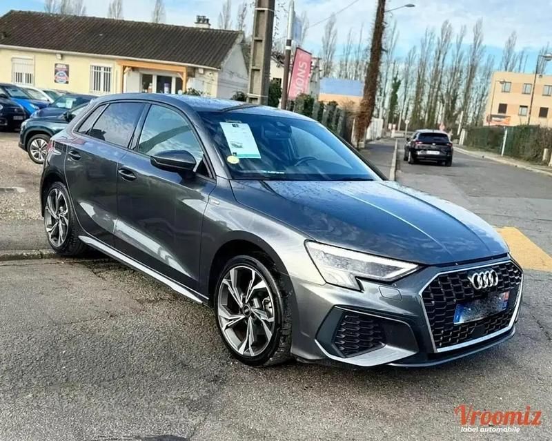 Noir Occasion 2022 Audi A3 S-Line Berline | 22 990 € (Prix juste) - Image 1/4