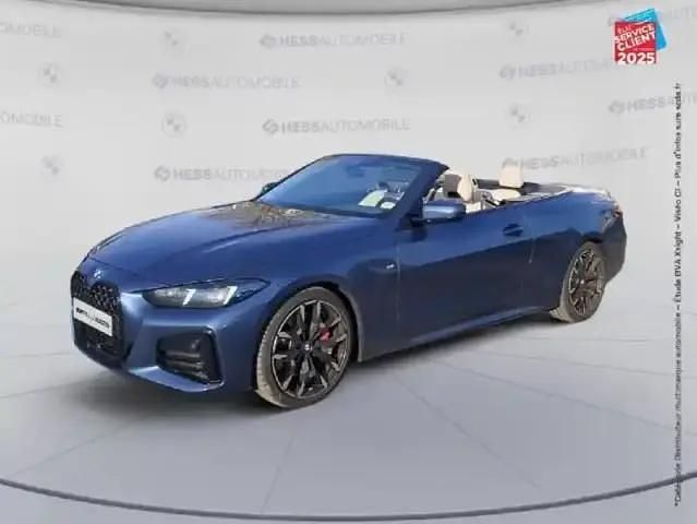 Bleu Occasion 2025 BMW 420 Comfort Edition Cabriolet | 63 499 € - Image 1/4