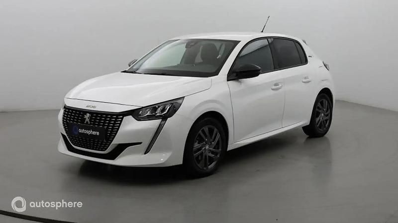 Blanc Utilisé 2022 Peugeot 208 Style Citadine | 11 899 € (Bon prix) - Image 1/4