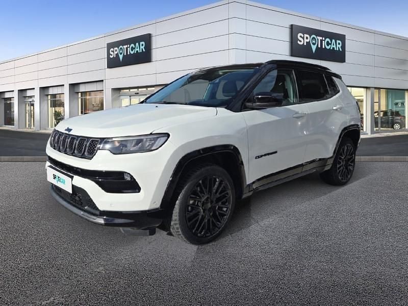 Alpine white+toit noir Occasion 2023 Jeep Compass SUV | 22 990 € (Super prix) - Image 1/4