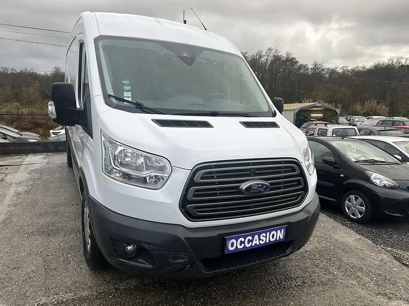 Blanc Occasion 2016 Ford Transit Trend Van | 11 990 € (Prix juste) - Image 1/4