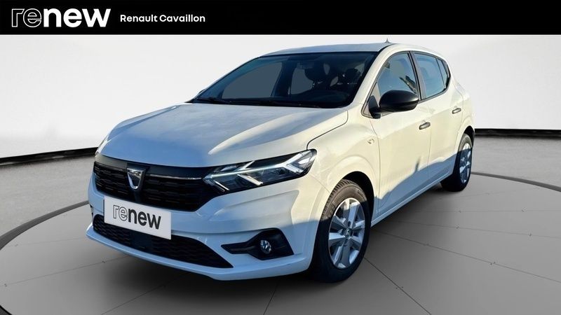 Blanc Utilisé 2021 Dacia Sandero Essentiel Citadine | 11 990 € (Bon prix) - Image 1/4
