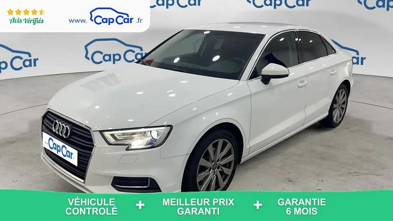 Blanc Utilisé 2020 Audi A3 Design Berline | 18 999 € (Bon prix) - Image 1/4