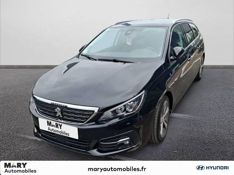 Noir Utilisé 2019 Peugeot 308 S Break | 12 990 € (Prix juste) - Image 1/4