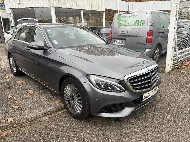 Gris Occasion 2017 Mercedes C180 Executive Berline | 17 900 € (Super prix) - Image 1/4