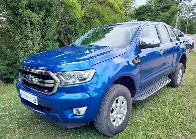 Bleu Occasion 2019 Ford Ranger XLT Pick-up | 24 990 € - Image 1/4