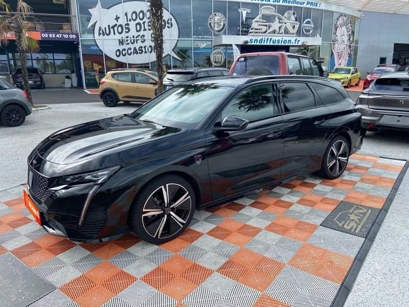 Noir Utilisé 2023 Peugeot 308 GT Break | 25 950 € (Prix assez cher) - Image 1/4