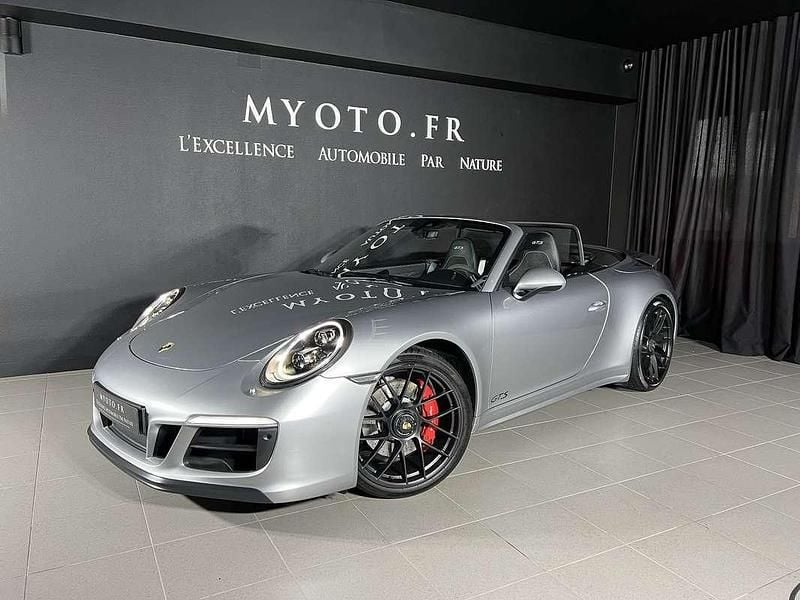 Occasion Porsche 911 457 ch (336 kW) 2017 Gris Cabriolet