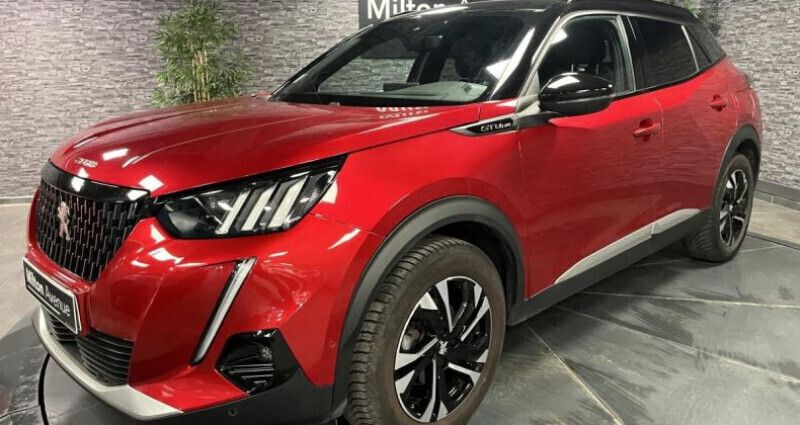 Rouge Utilisé 2020 Peugeot 2008 GT-line SUV | 12 990 € (Bon prix) - Image 1/4