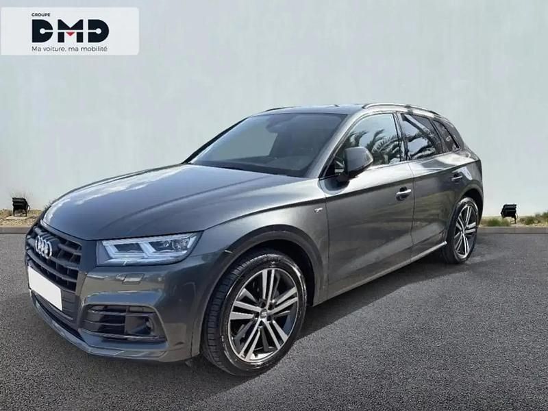 Gris Utilisé 2020 Audi Q5 S-Line SUV | 32 900 € (Bon prix) - Image 1/4